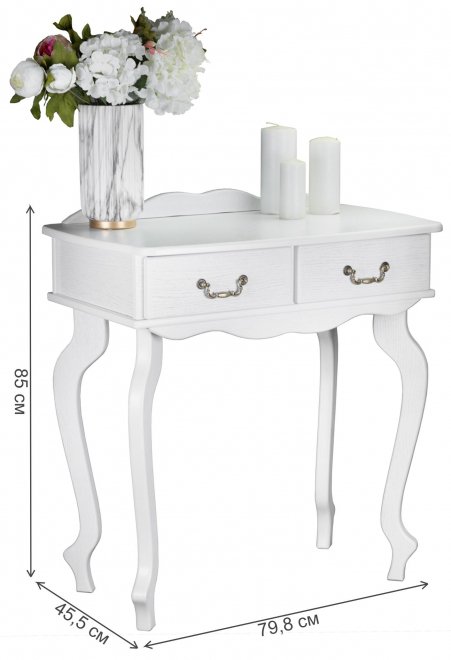 Консоль Берже 21 белый ясень