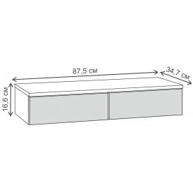 Туалетный столик Амьен 12.50