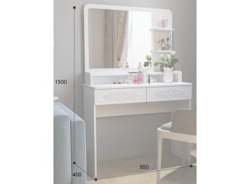 Туалетный столик Ассоль Лайт ТСН-3