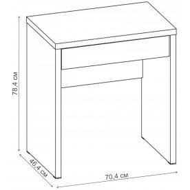 Туалетный столик Пион-1 ТС.004.700-01