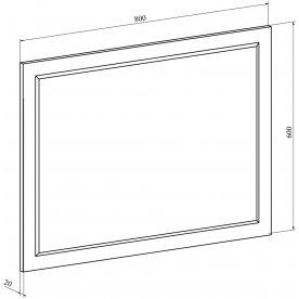 Туалетный столик Виктория ВИ-1851