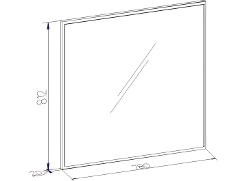 Зеркало Комфорт №35