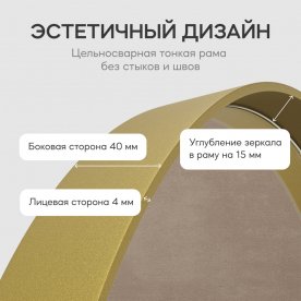 Настенное зеркало Nolvis