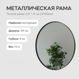 Настенное зеркало Rauntel