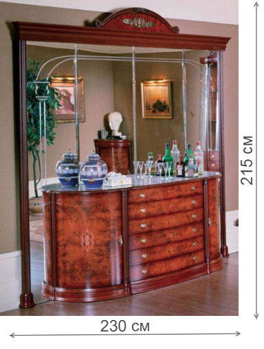 Зеркало 526 пекан