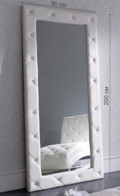 Зеркало E-95 белое