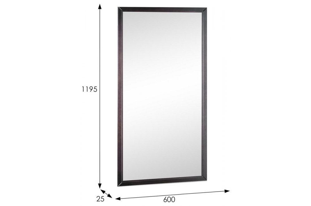 Зеркало настенное Ника венге