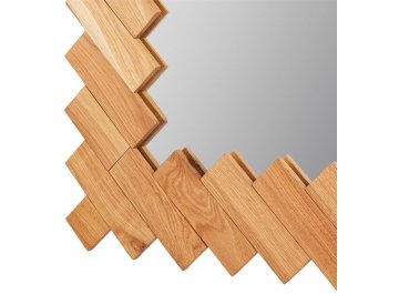 Зеркало Дубовые планки V20083