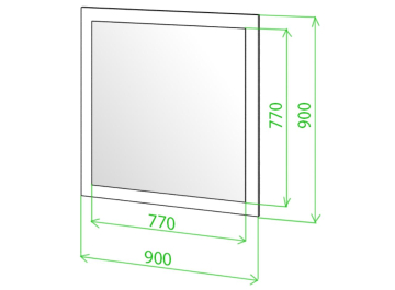 Зеркало Торевро 90 Ш