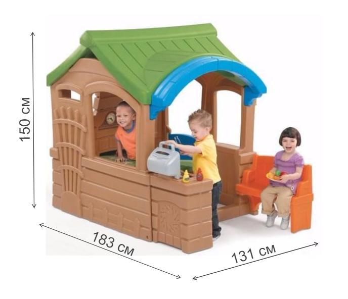 Домик с грилем 800100