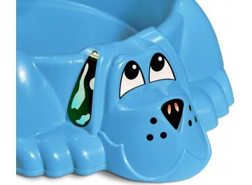 Песочница для детей Sheffilton Kids Собачка 432 голубой / желтый