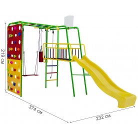 Детская площадка ДСК Формула здоровья Street 3 Smile