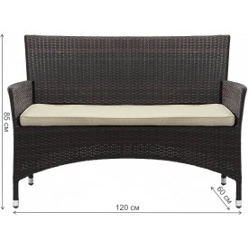 Диван из ротанга GS 909