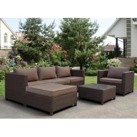 Комплект для отдыха из ротанга YR821A