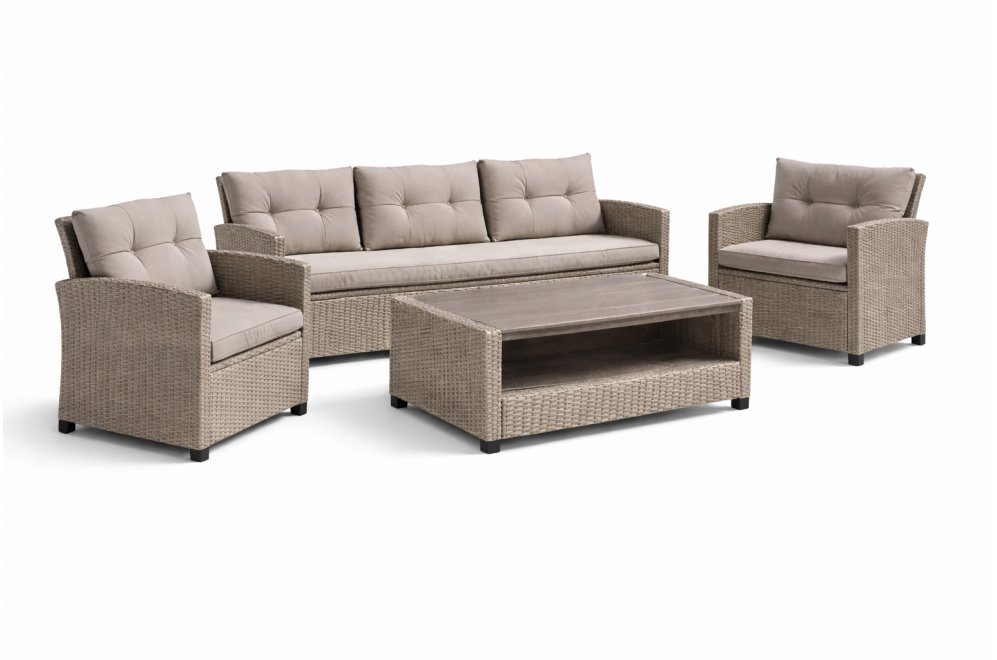 Комплект для отдыха из ротанга AFM-807B beige