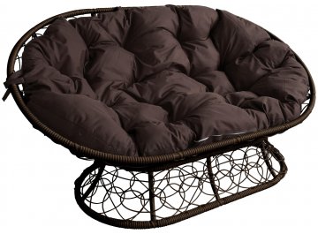 Комплект для отдыха из ротанга Мамасан Папасан