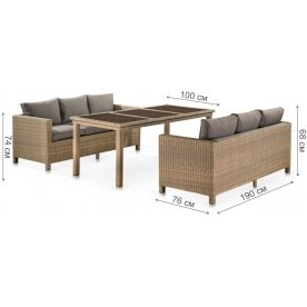 Комплект для отдыха T365 S65B-W65