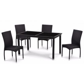 Комплект мебели "стол T-285A и 4 стула Y-292A"