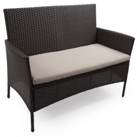 Комплект плетеной мебели TJF-R567-BN коричневый