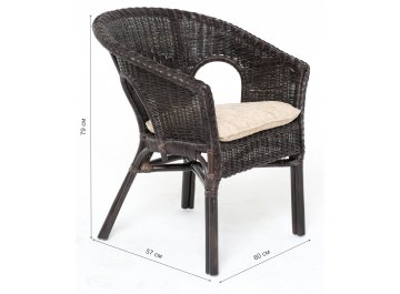 Кресло из ротанга 02/08B