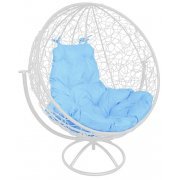 белый / голубой