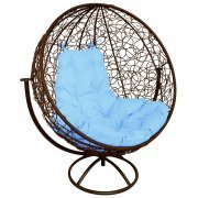 коричневый / голубой