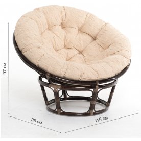 Кресло из ротанга Papasan 23/01