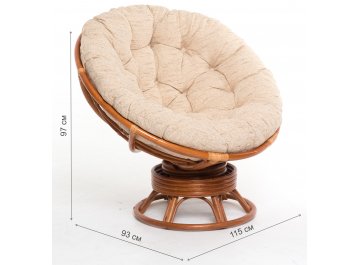 Кресло из ротанга Papasan 23/01B