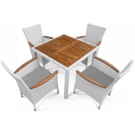 Обеденный комплект из ротанга AFM-440A 90x90