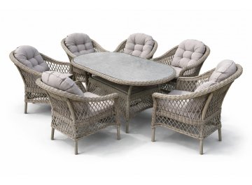Обеденный комплект из ротанга T217/LV-217