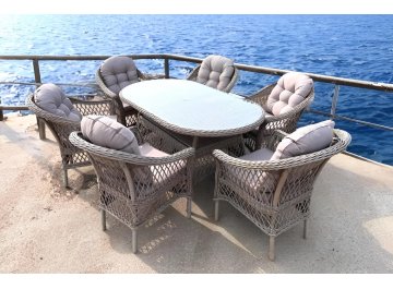 Обеденный комплект из ротанга T217/LV-217