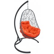 серый / оранжевый