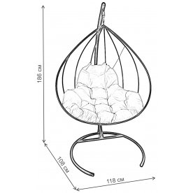 Подвесное кресло XL
