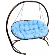 коричневый / голубой