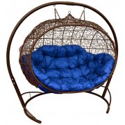 коричневый / синий