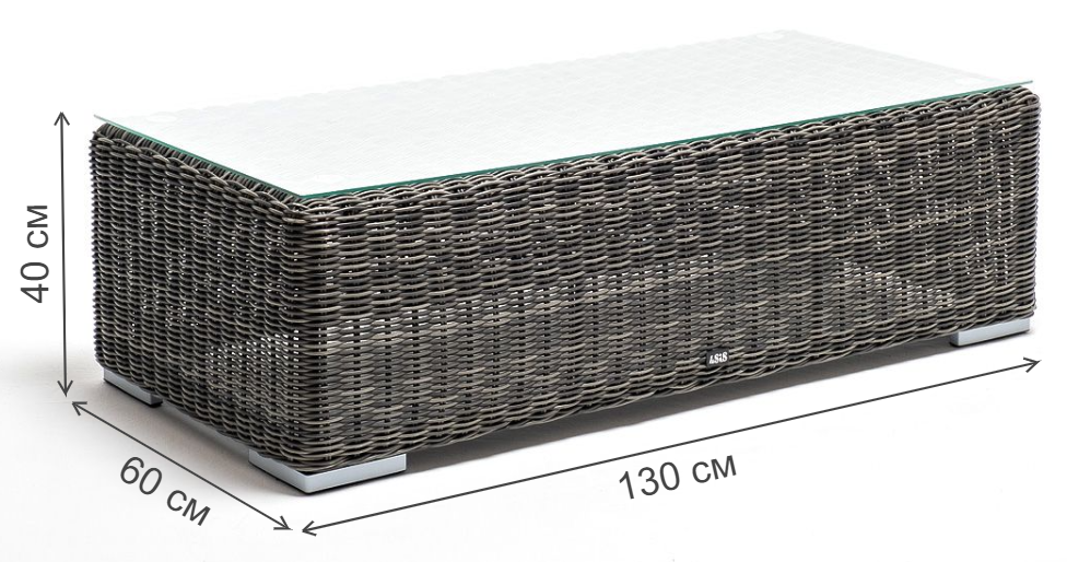 Журнальный стол Кэсон графит