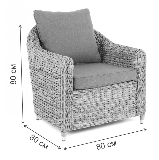 Кресло Доса коричневый