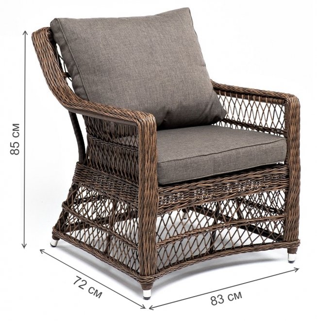 Кресло Гранд Тали коричневый
