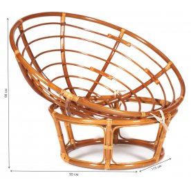 Кресло из ротанга Papasan 23/01 W