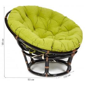 Кресло из ротанга Papasan 23/01 W