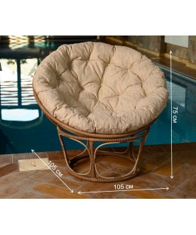 Кресло из ротанга Papasan