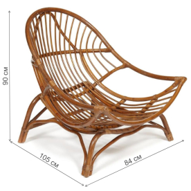 Кресло из ротанга Venice