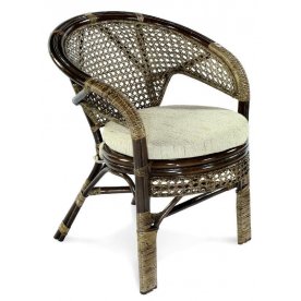 Кресло Пеланги 02/15B браун