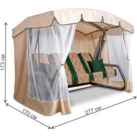 Качели садовые Эдем Премиум 76