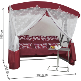 Качели садовые Элегант Премиум