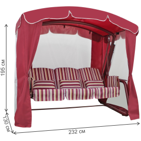 Качели садовые Элит Люкс