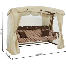 Качели садовые Монарх