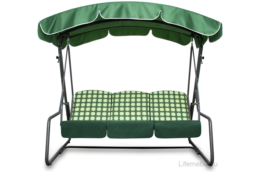 Качели садовые Рандеву Стандарт зеленый