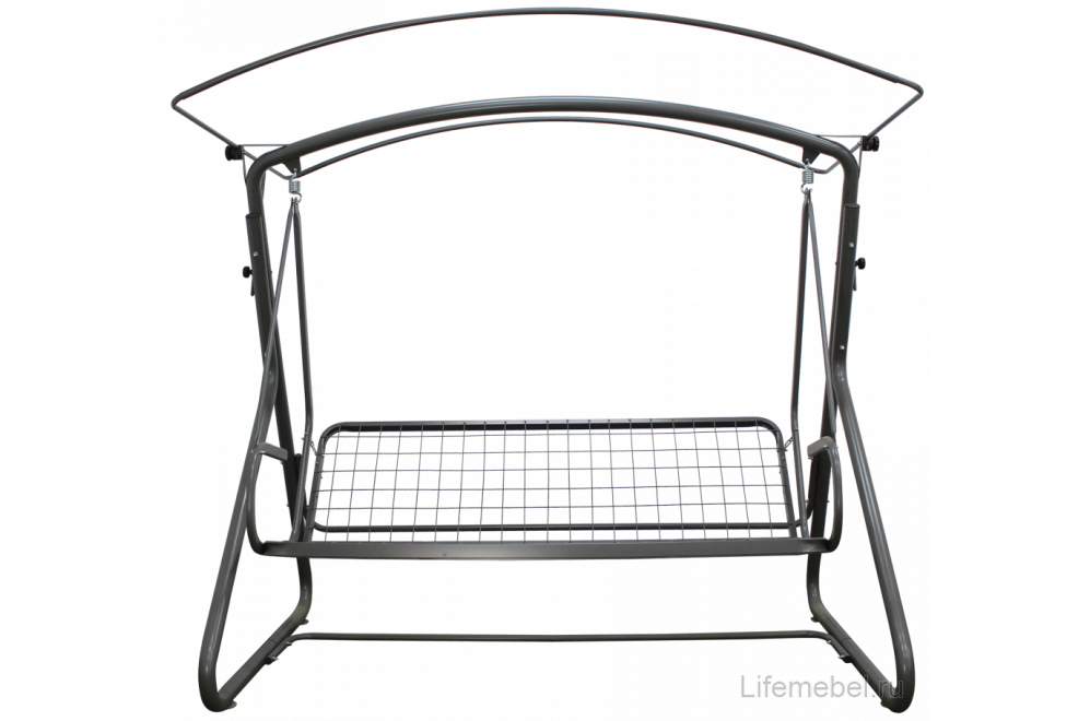 Качели садовые Оазис Премиум серый