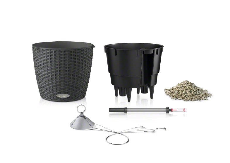 Кашпо Lechuza 15195 NIDO Cottage мокка